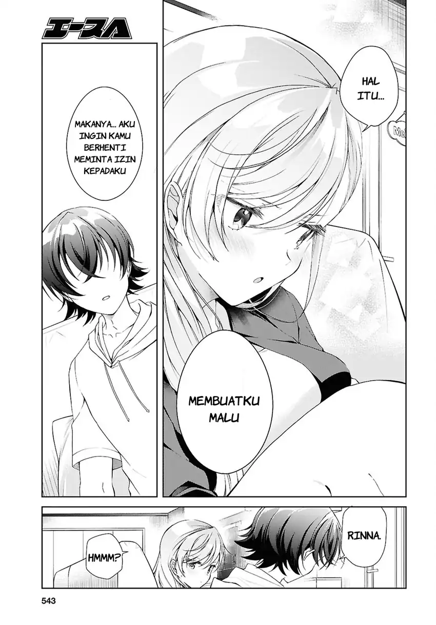 Isshiki-san wa Koi wo Shiritai chapter 50 halaman 33