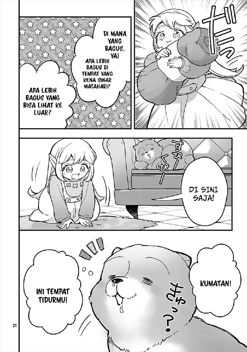 Urenokori no Dorei Elf wo Hirotta no de, Musume ni suru Koto ni shita chapter 24 halaman 27