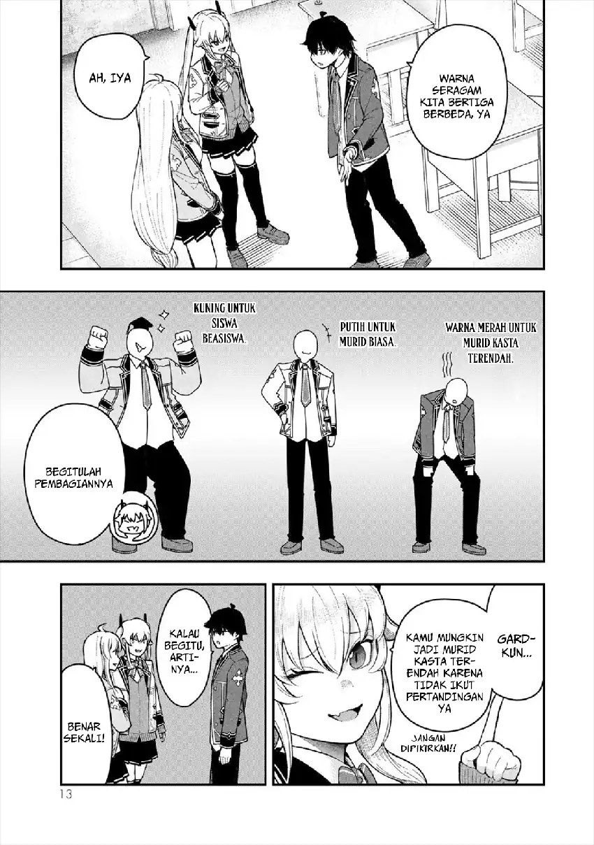 Gomi Ika da to Tsuihou Sareta Shiyounin, Jitsu wa Zense Kenja desu ~Shijou Saikyou no Kenja, Sekai Saikouhou no Gakuen ni Kayou~ chapter 5 halaman 15