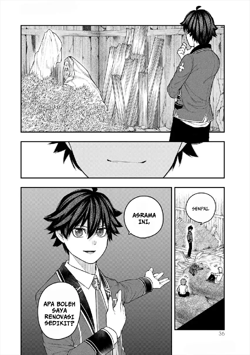 Gomi Ika da to Tsuihou Sareta Shiyounin, Jitsu wa Zense Kenja desu ~Shijou Saikyou no Kenja, Sekai Saikouhou no Gakuen ni Kayou~ chapter 5 halaman 38