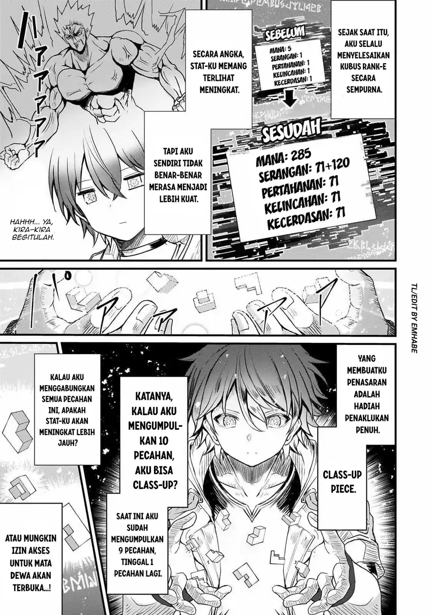 Hai no Sekai wa Kami no Me de Irozuku: Ore dake Mieru Status de, Saijaku kara Saikyou e Kakeagaru chapter 13 halaman 6