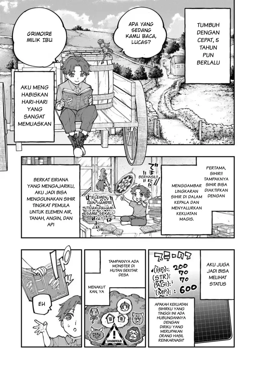 Sekkaku Nouka ni Tensei shitanode Yuusha wa Mezashimasen chapter 1 halaman 13