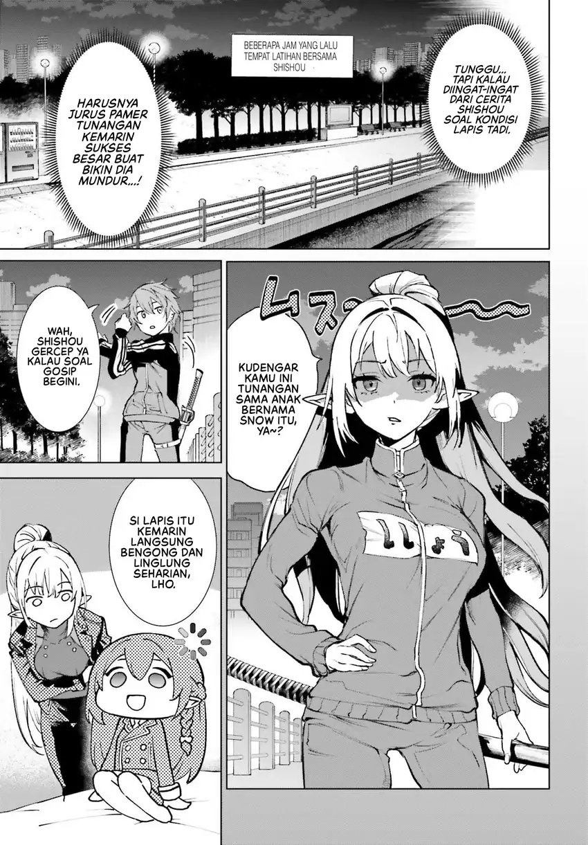 Danshi Kinsei Game Sekai de Ore ga Yarubeki Yuiitsu no Koto - Yuri no Ma ni Hasamaru Otoko to Shite Tensei shite shimaimashita chapter 15 halaman 4