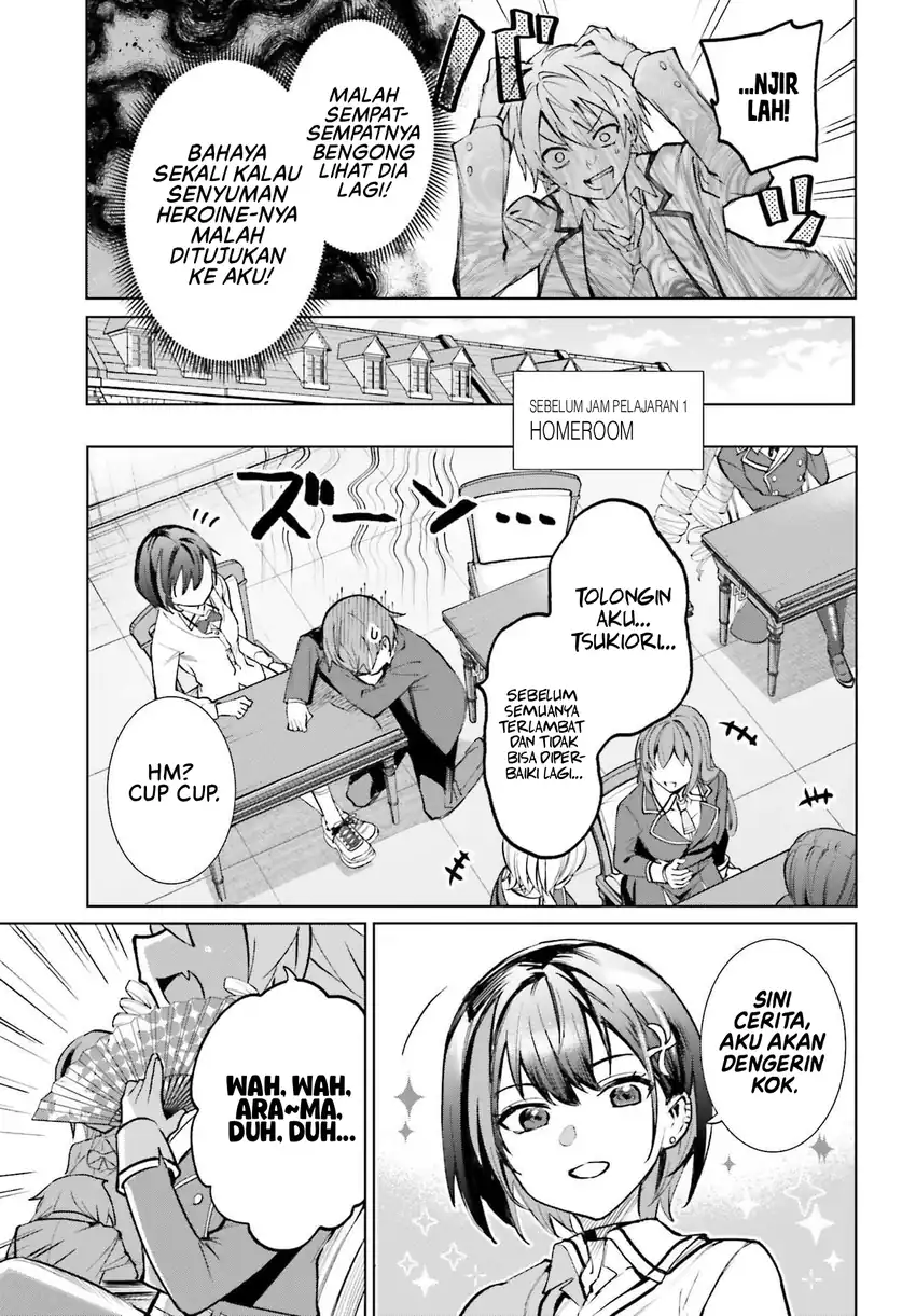 Danshi Kinsei Game Sekai de Ore ga Yarubeki Yuiitsu no Koto - Yuri no Ma ni Hasamaru Otoko to Shite Tensei shite shimaimashita chapter 15 halaman 22