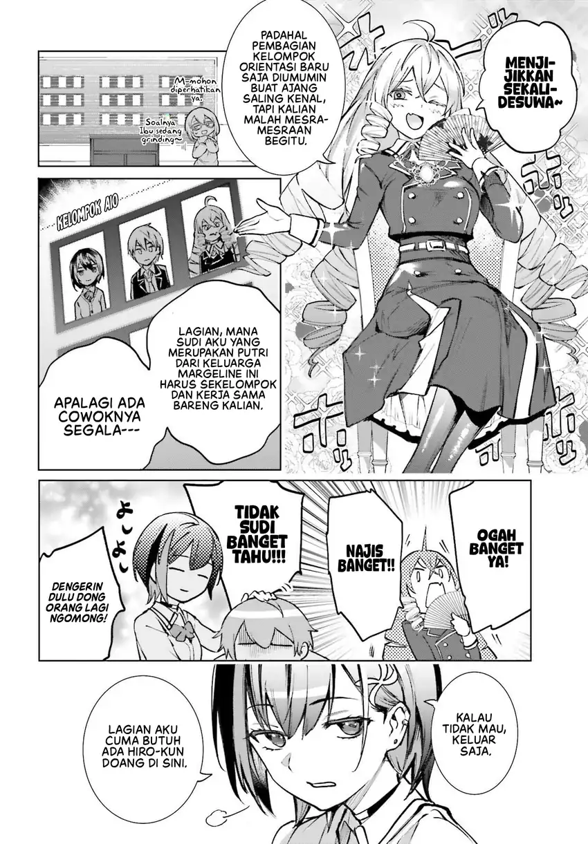 Danshi Kinsei Game Sekai de Ore ga Yarubeki Yuiitsu no Koto - Yuri no Ma ni Hasamaru Otoko to Shite Tensei shite shimaimashita chapter 15 halaman 23