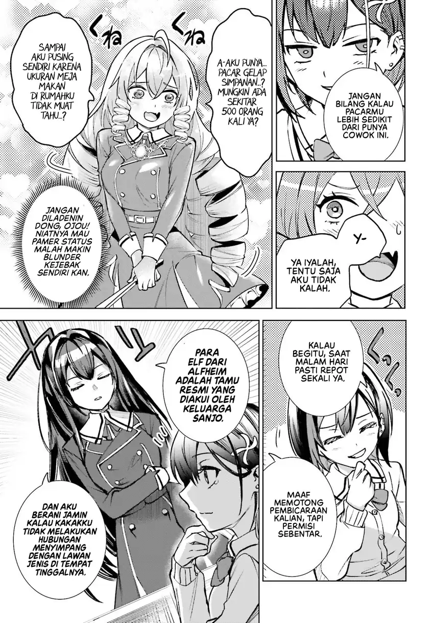 Danshi Kinsei Game Sekai de Ore ga Yarubeki Yuiitsu no Koto - Yuri no Ma ni Hasamaru Otoko to Shite Tensei shite shimaimashita chapter 15 halaman 26
