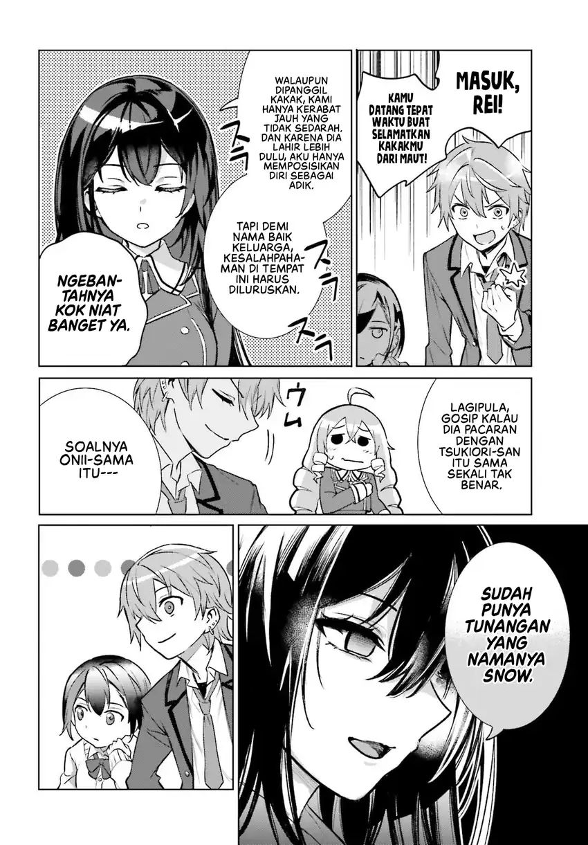 Danshi Kinsei Game Sekai de Ore ga Yarubeki Yuiitsu no Koto - Yuri no Ma ni Hasamaru Otoko to Shite Tensei shite shimaimashita chapter 15 halaman 27