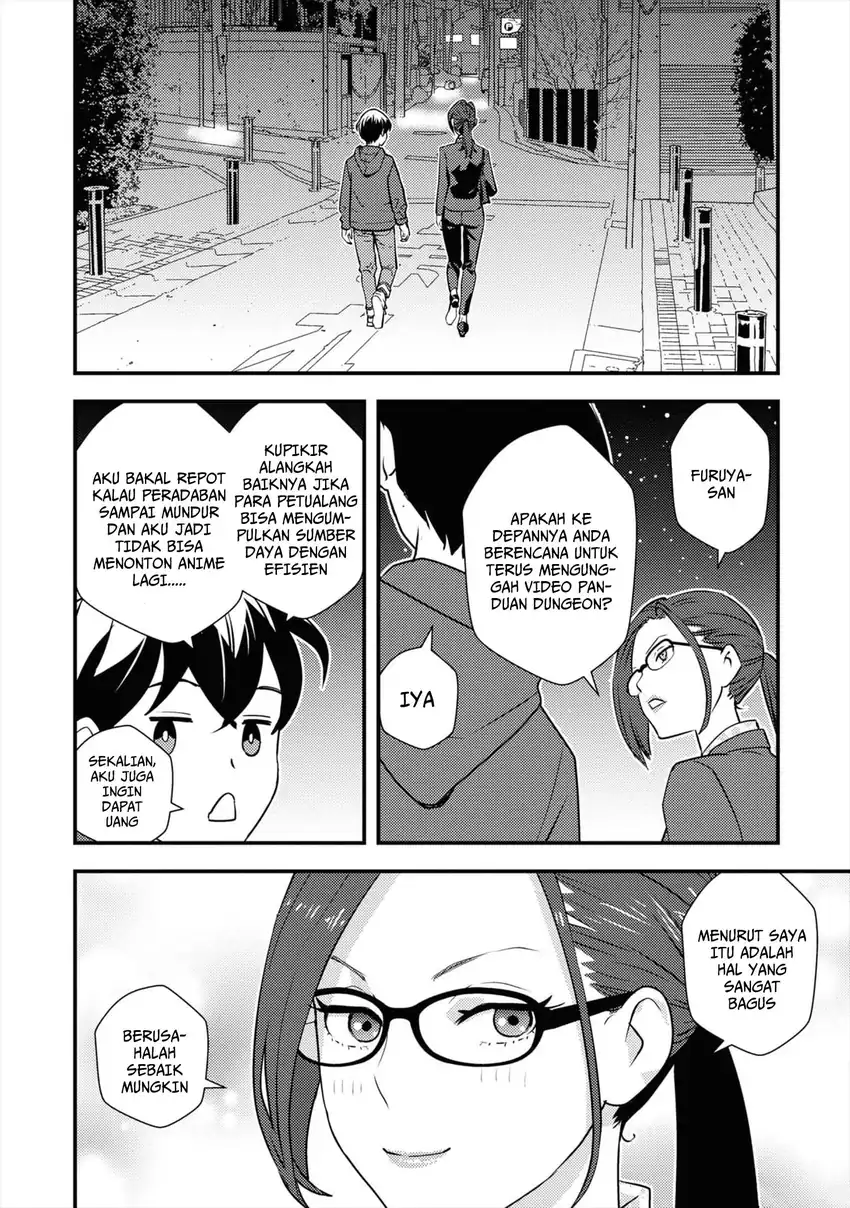 Isekai Kaeri no Yuusha wa, Dungeon ga Shutsugen shita Genjitsu Sekai de, Influencer natte Kane wo Kasegimasu! chapter 7 halaman 37