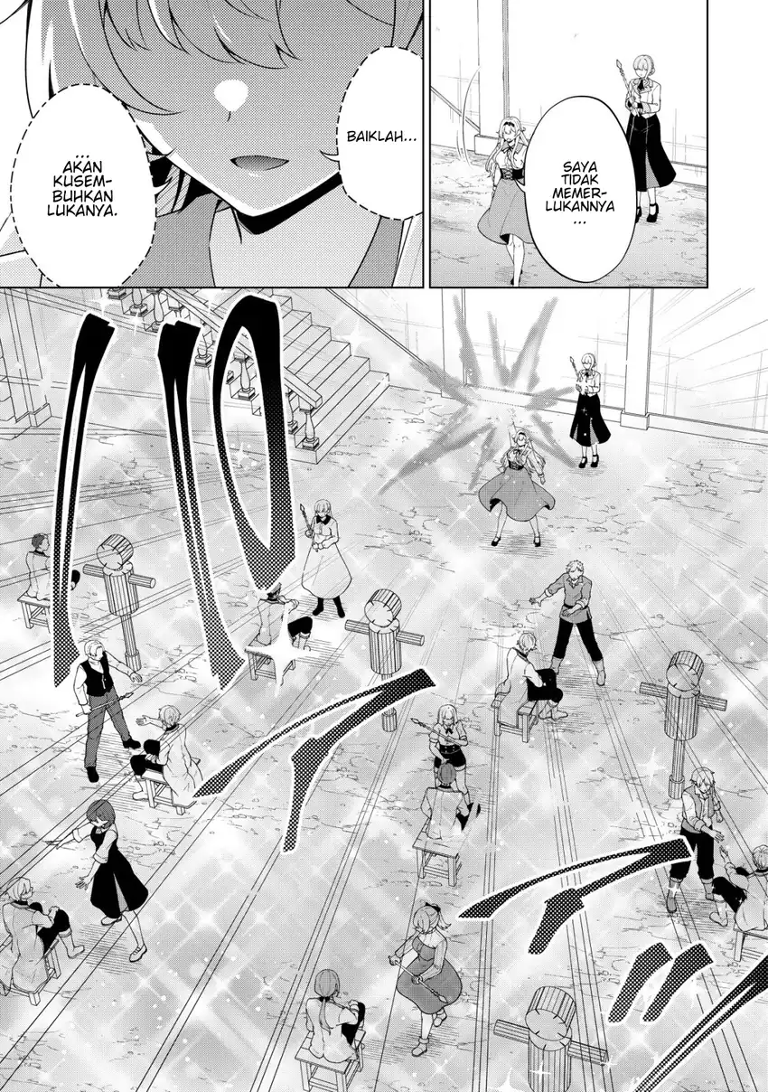 Maou-sama wa Kaifuku Majutsu o Kiwametai: Sono Seijo, Sekai Saikyou ni Tsuki chapter 3 halaman 8