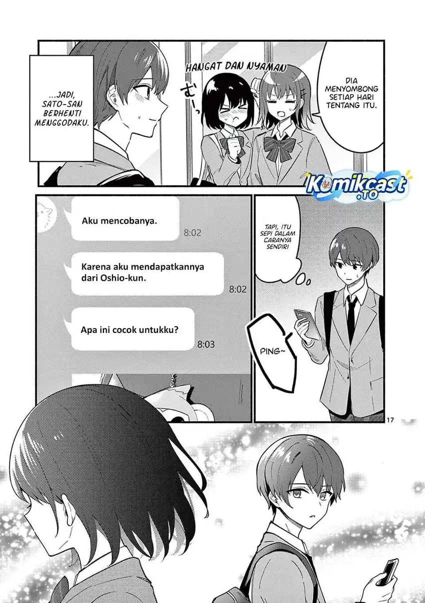 Shiotaiou no Sato-san ga Ore ni dake Amai chapter 80 halaman 18
