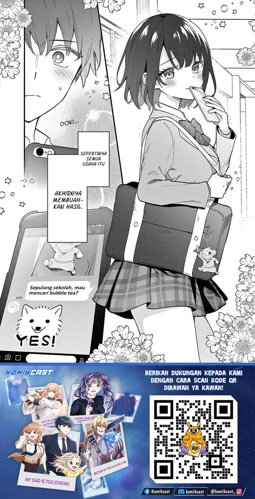 Shiotaiou no Sato-san ga Ore ni dake Amai chapter 80 halaman 19