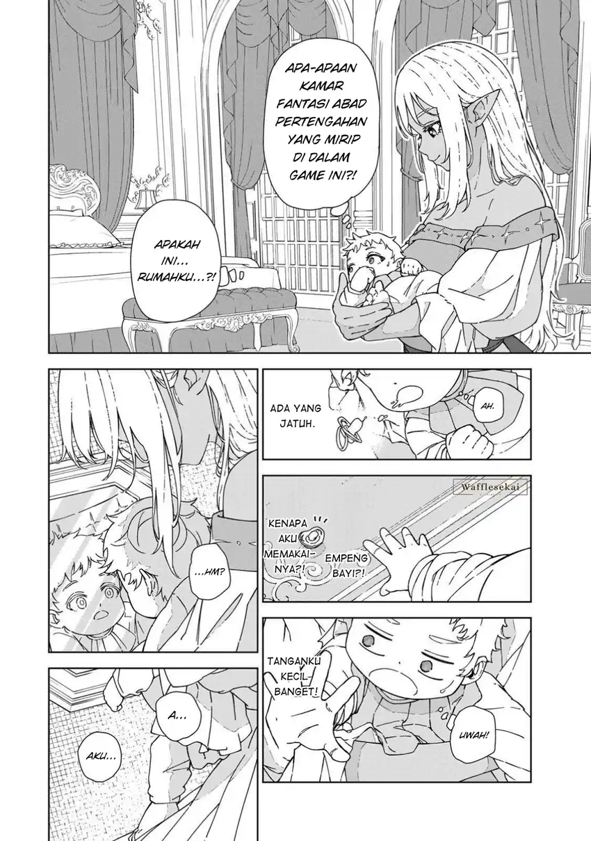 Game Kaishi Mae ni Shini Mob Akuyaku Ouji ni Tensei shita Ore chapter 1 halaman 6