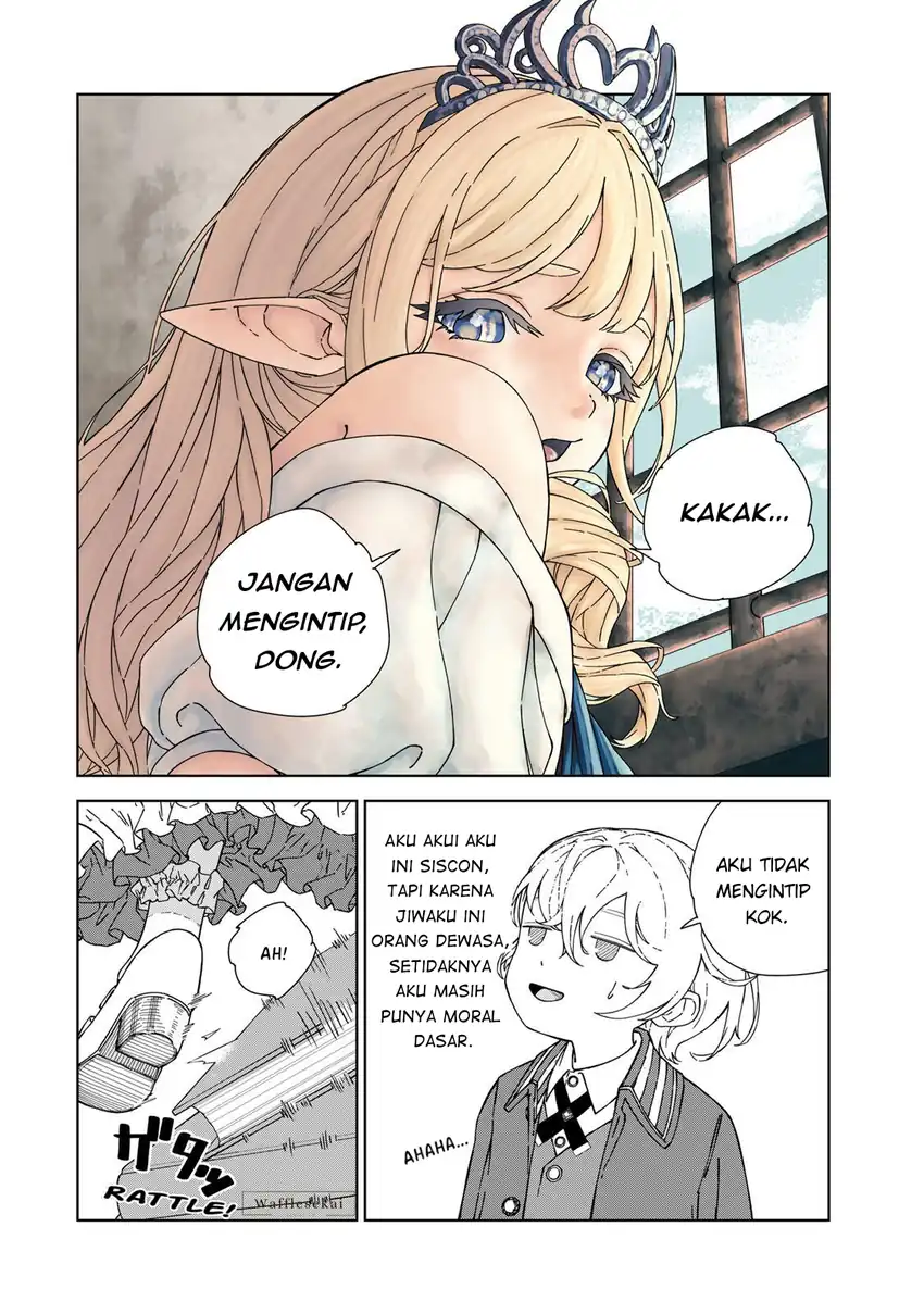 Game Kaishi Mae ni Shini Mob Akuyaku Ouji ni Tensei shita Ore chapter 1 halaman 32