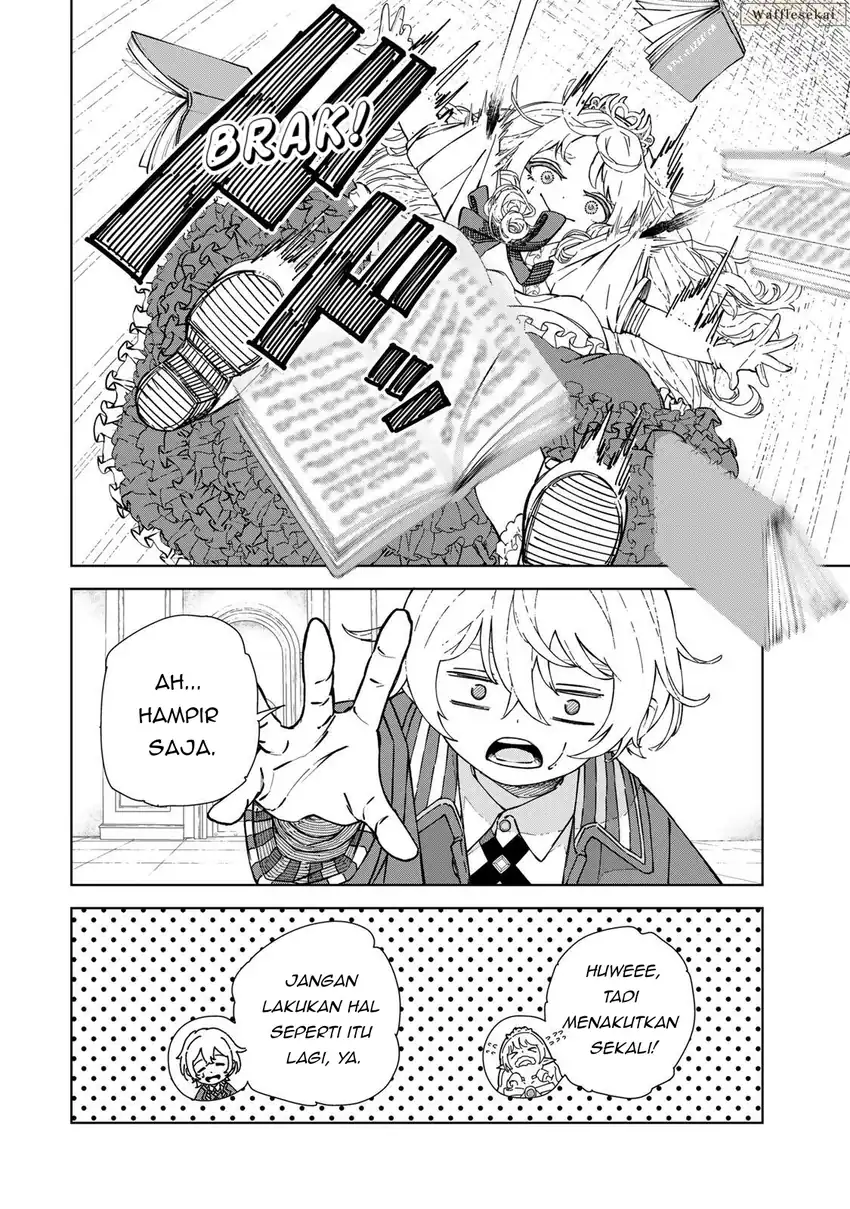 Game Kaishi Mae ni Shini Mob Akuyaku Ouji ni Tensei shita Ore chapter 1 halaman 34