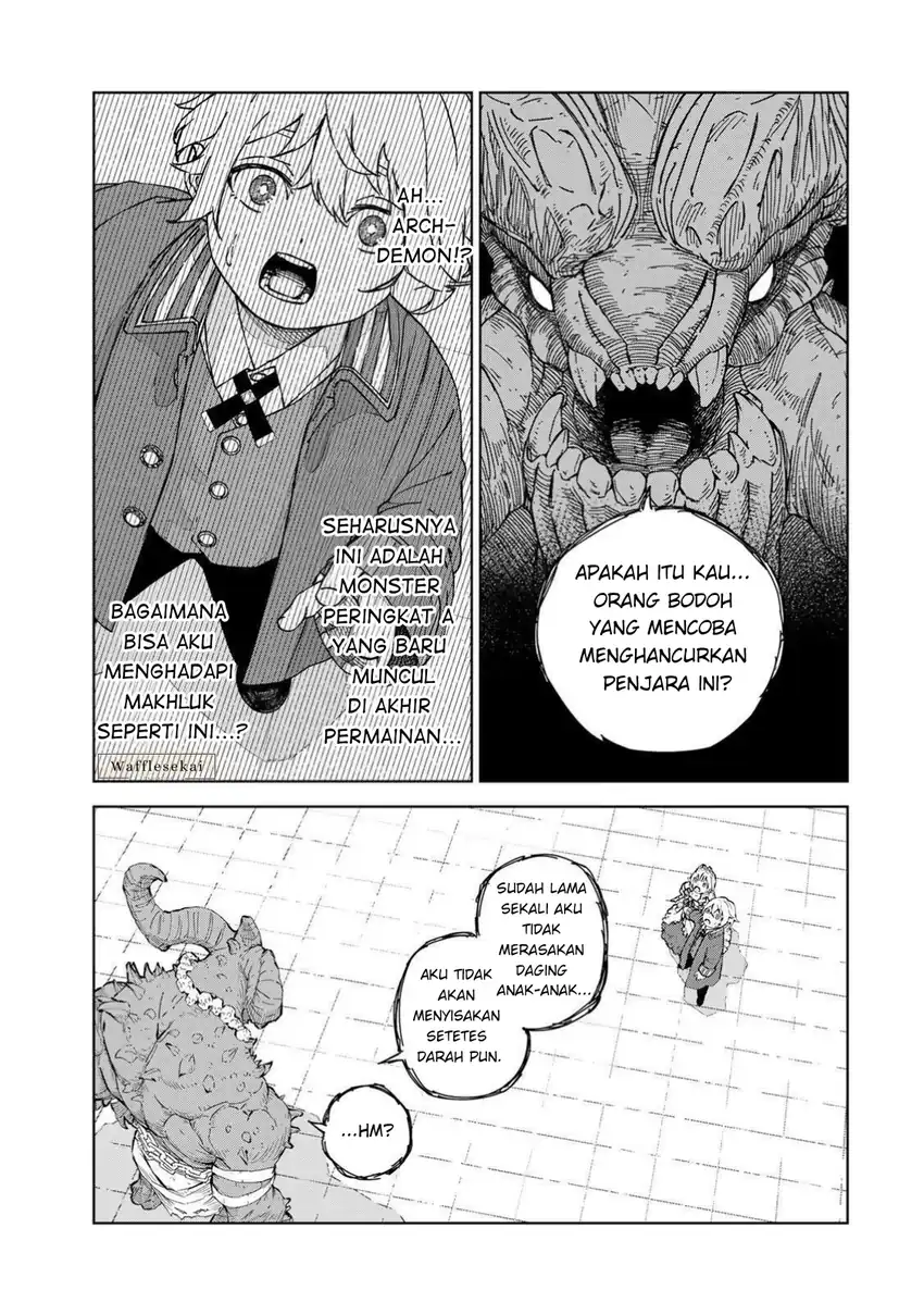 Game Kaishi Mae ni Shini Mob Akuyaku Ouji ni Tensei shita Ore chapter 1 halaman 39