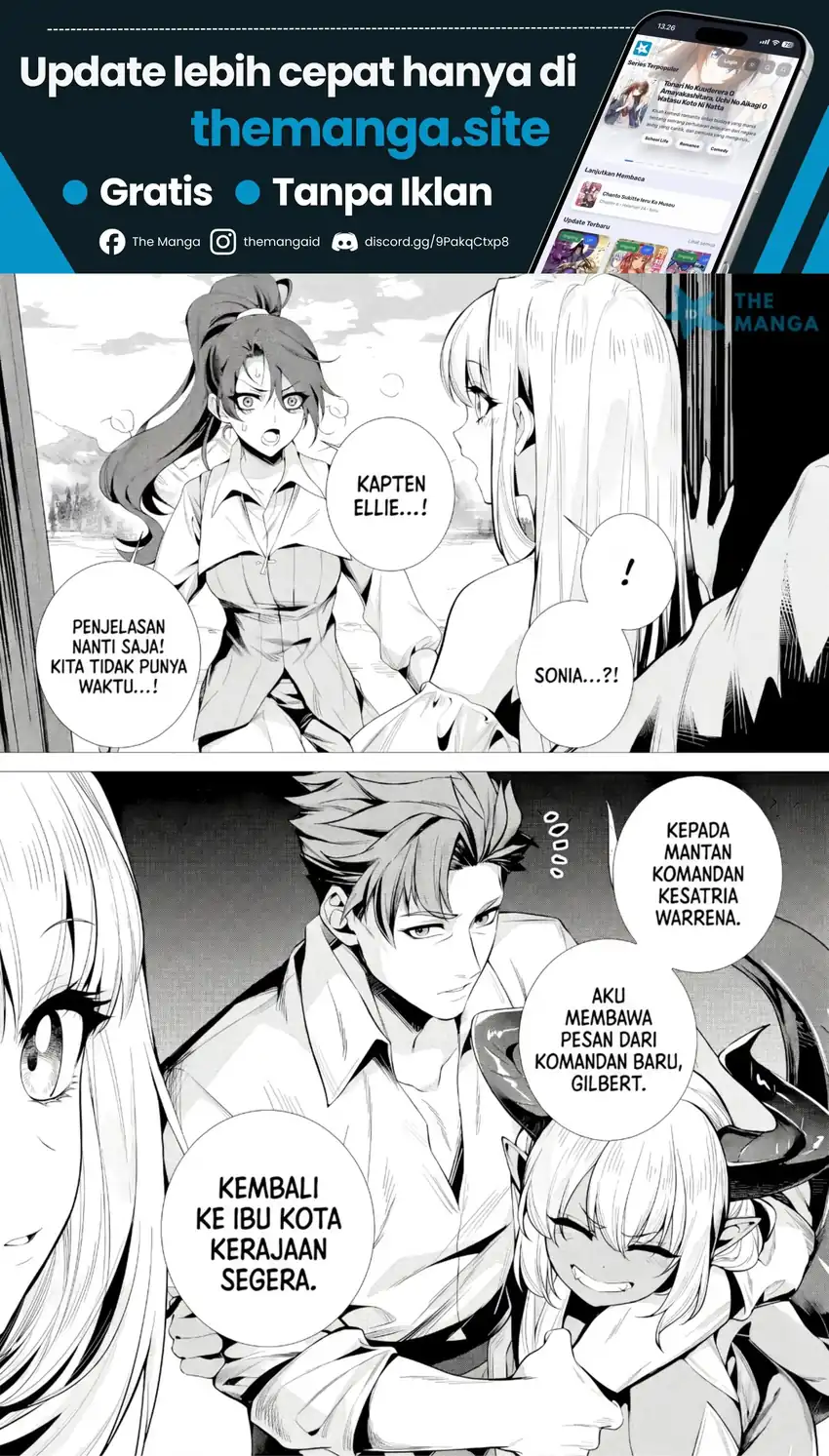 Netorare Tsuihousareta Saikyou Kishi Danchou No Ossan, Katainaka De Eiyuu Ni Matsuriagerareru chapter 8.4 halaman 11