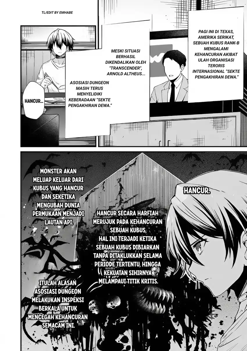 Hai no Sekai wa Kami no Me de Irozuku: Ore dake Mieru Status de, Saijaku kara Saikyou e Kakeagaru chapter 14 halaman 5