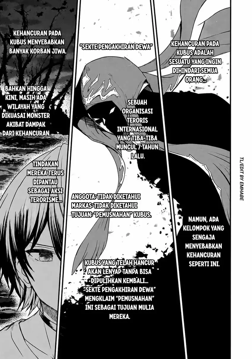 Hai no Sekai wa Kami no Me de Irozuku: Ore dake Mieru Status de, Saijaku kara Saikyou e Kakeagaru chapter 14 halaman 6