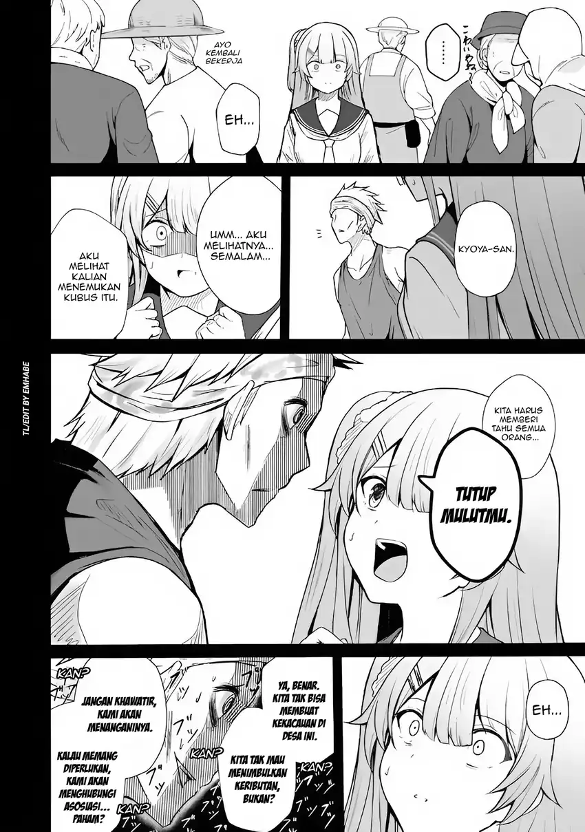 Hai no Sekai wa Kami no Me de Irozuku: Ore dake Mieru Status de, Saijaku kara Saikyou e Kakeagaru chapter 14 halaman 19