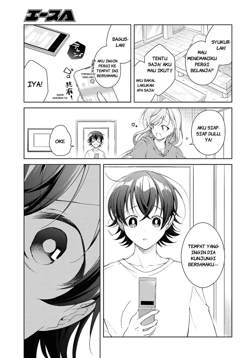 Isshiki-san wa Koi wo Shiritai chapter 53 halaman 11