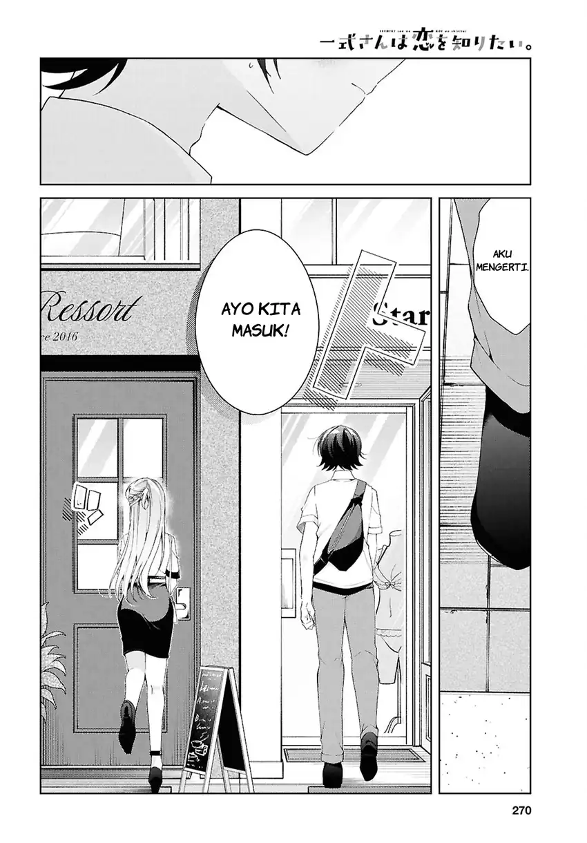 Isshiki-san wa Koi wo Shiritai chapter 53 halaman 20