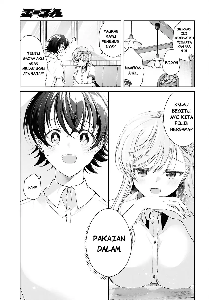 Isshiki-san wa Koi wo Shiritai chapter 53 halaman 27