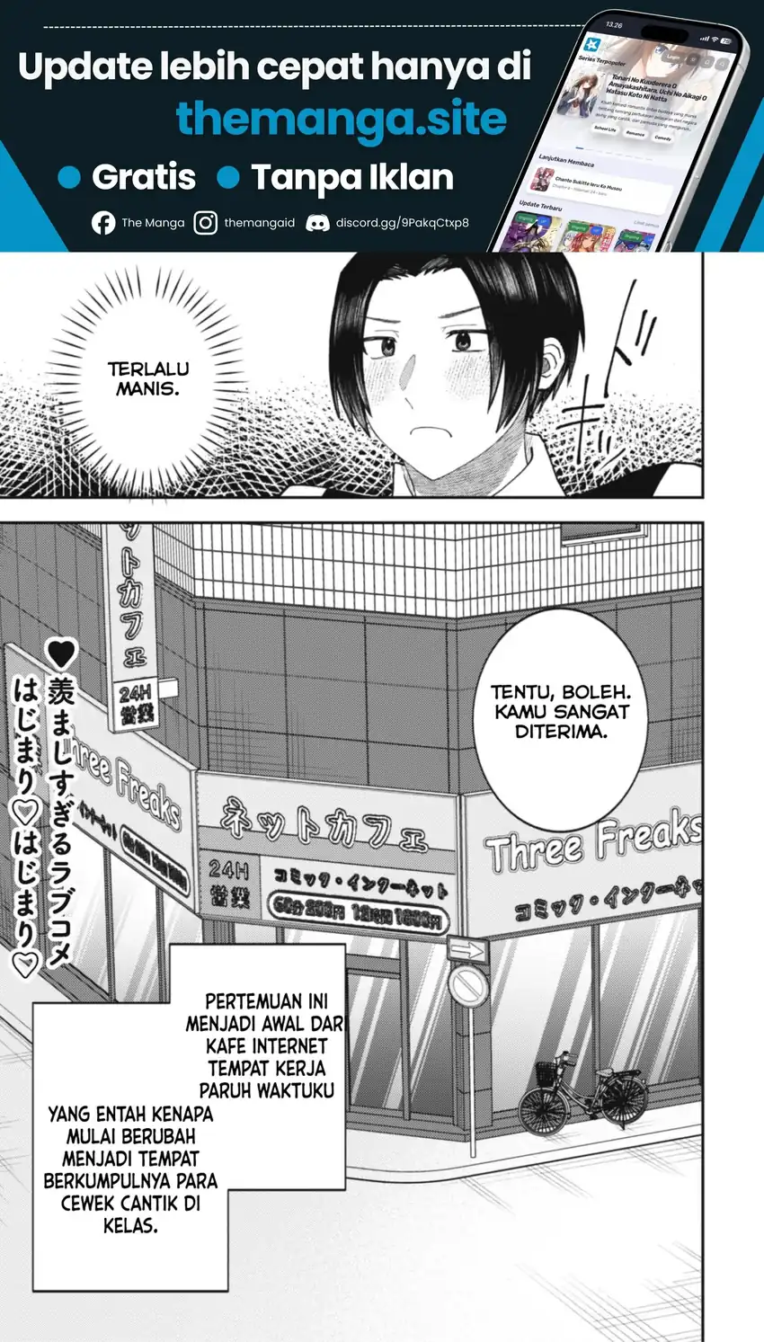 Baito-saki no Net Café ga, Nazeka Class no Bishoujo-tachi no Tamariba ni Natta Ken chapter 1 halaman 31