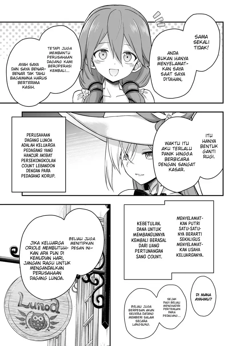 Hissatsu Reijou Liese: Tensei Shita Saikyou no Koroshiya wa, Yami wo Matou Akuyaku Reijou to Naru chapter 1.3 halaman 17