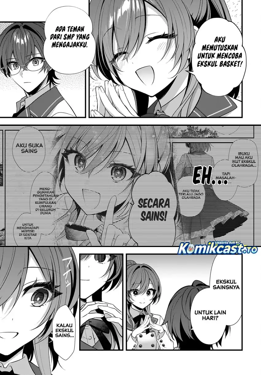 Yotte, Hatsukoi wa Shoumei sareta: Delta to Gamma no Rigakubu Note chapter 3 halaman 8