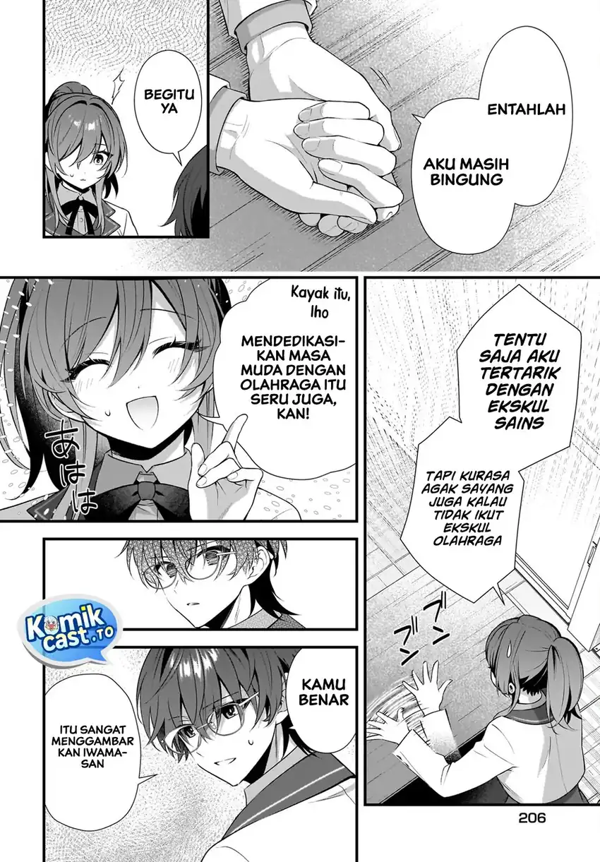 Yotte, Hatsukoi wa Shoumei sareta: Delta to Gamma no Rigakubu Note chapter 3 halaman 9