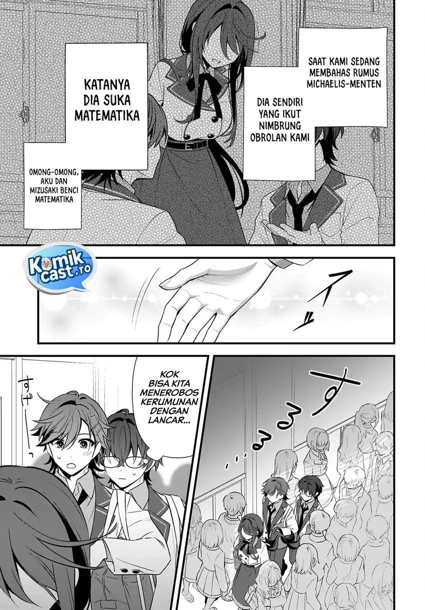 Yotte, Hatsukoi wa Shoumei sareta: Delta to Gamma no Rigakubu Note chapter 3 halaman 18