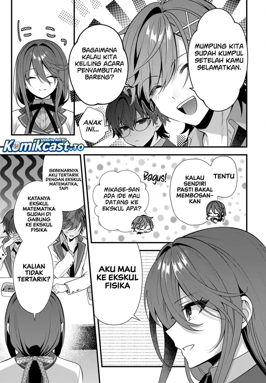 Yotte, Hatsukoi wa Shoumei sareta: Delta to Gamma no Rigakubu Note chapter 3 halaman 22