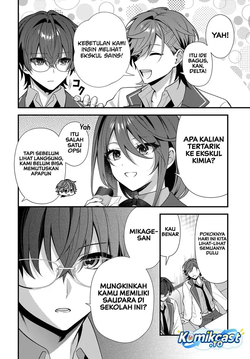 Yotte, Hatsukoi wa Shoumei sareta: Delta to Gamma no Rigakubu Note chapter 3 halaman 23