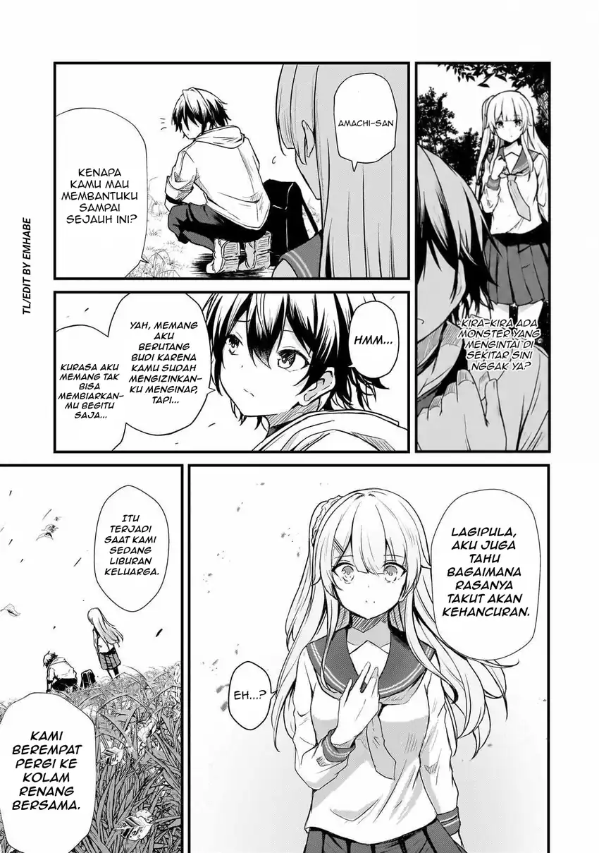 Hai no Sekai wa Kami no Me de Irozuku: Ore dake Mieru Status de, Saijaku kara Saikyou e Kakeagaru chapter 15 halaman 6
