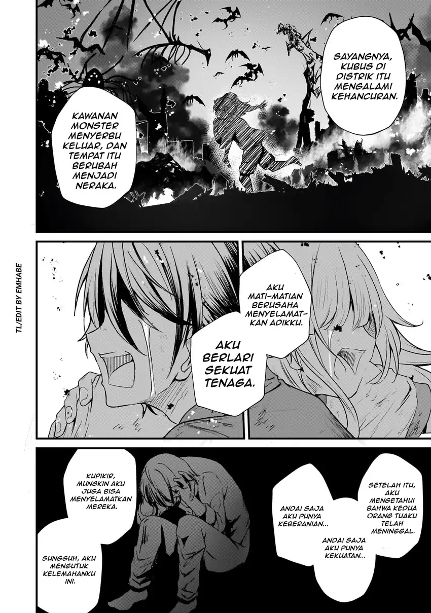 Hai no Sekai wa Kami no Me de Irozuku: Ore dake Mieru Status de, Saijaku kara Saikyou e Kakeagaru chapter 15 halaman 7