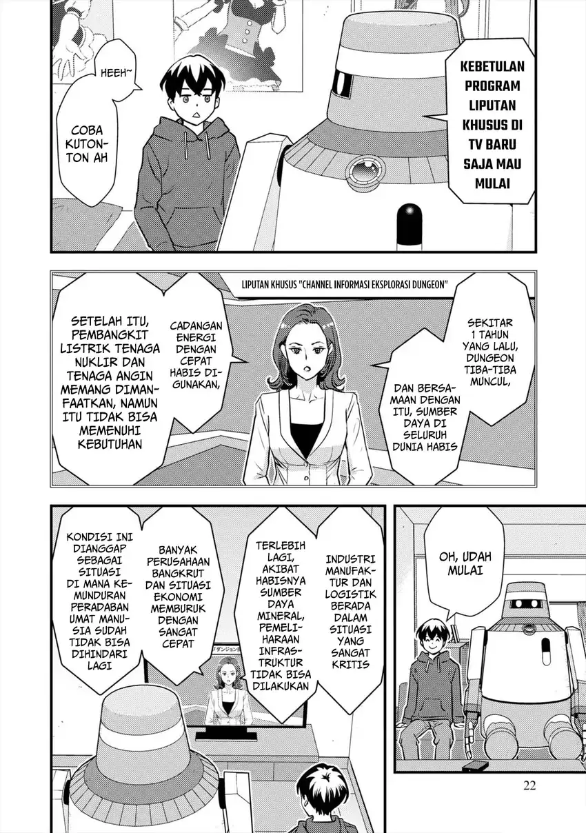Isekai Kaeri no Yuusha wa, Dungeon ga Shutsugen shita Genjitsu Sekai de, Influencer natte Kane wo Kasegimasu! chapter 8 halaman 23