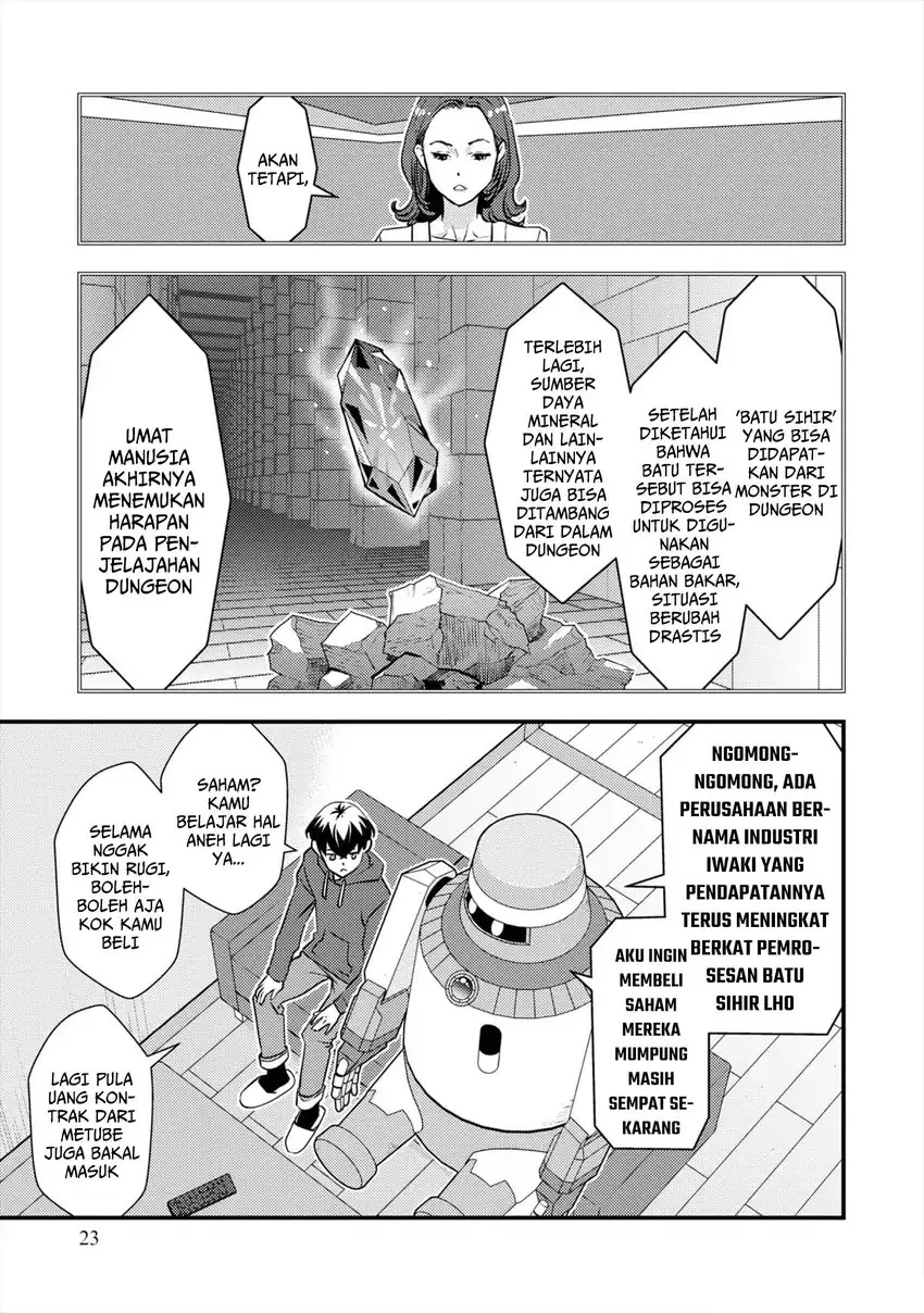 Isekai Kaeri no Yuusha wa, Dungeon ga Shutsugen shita Genjitsu Sekai de, Influencer natte Kane wo Kasegimasu! chapter 8 halaman 24
