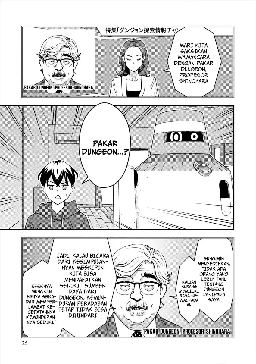 Isekai Kaeri no Yuusha wa, Dungeon ga Shutsugen shita Genjitsu Sekai de, Influencer natte Kane wo Kasegimasu! chapter 8 halaman 26