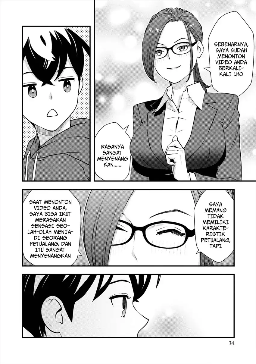 Isekai Kaeri no Yuusha wa, Dungeon ga Shutsugen shita Genjitsu Sekai de, Influencer natte Kane wo Kasegimasu! chapter 8 halaman 35