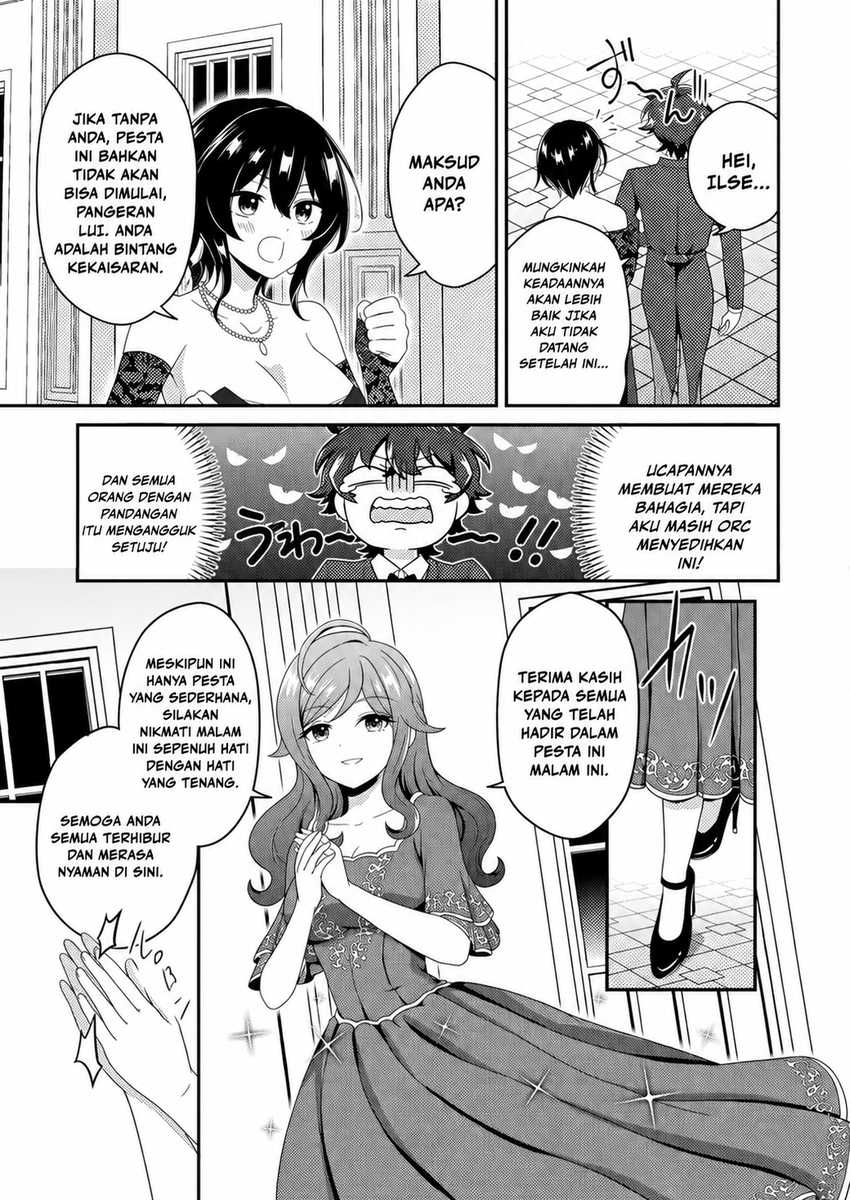 Minikui Orc no Gyakushuu: Doujin Eroge no Kichiku Koutaishi ni Tensei Shita mo Otoko no Junan chapter 3 halaman 12