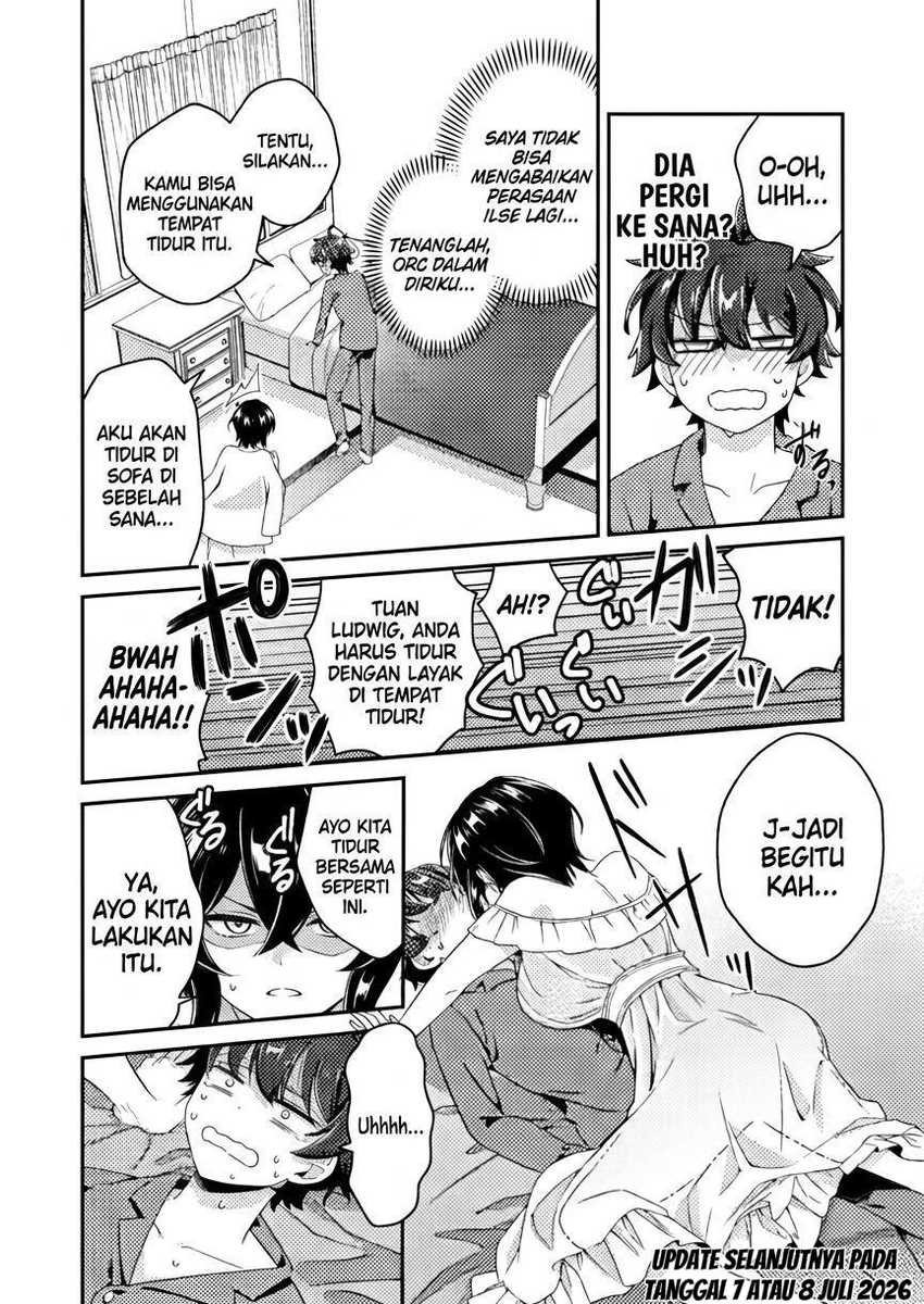Minikui Orc no Gyakushuu: Doujin Eroge no Kichiku Koutaishi ni Tensei Shita mo Otoko no Junan chapter 3 halaman 25