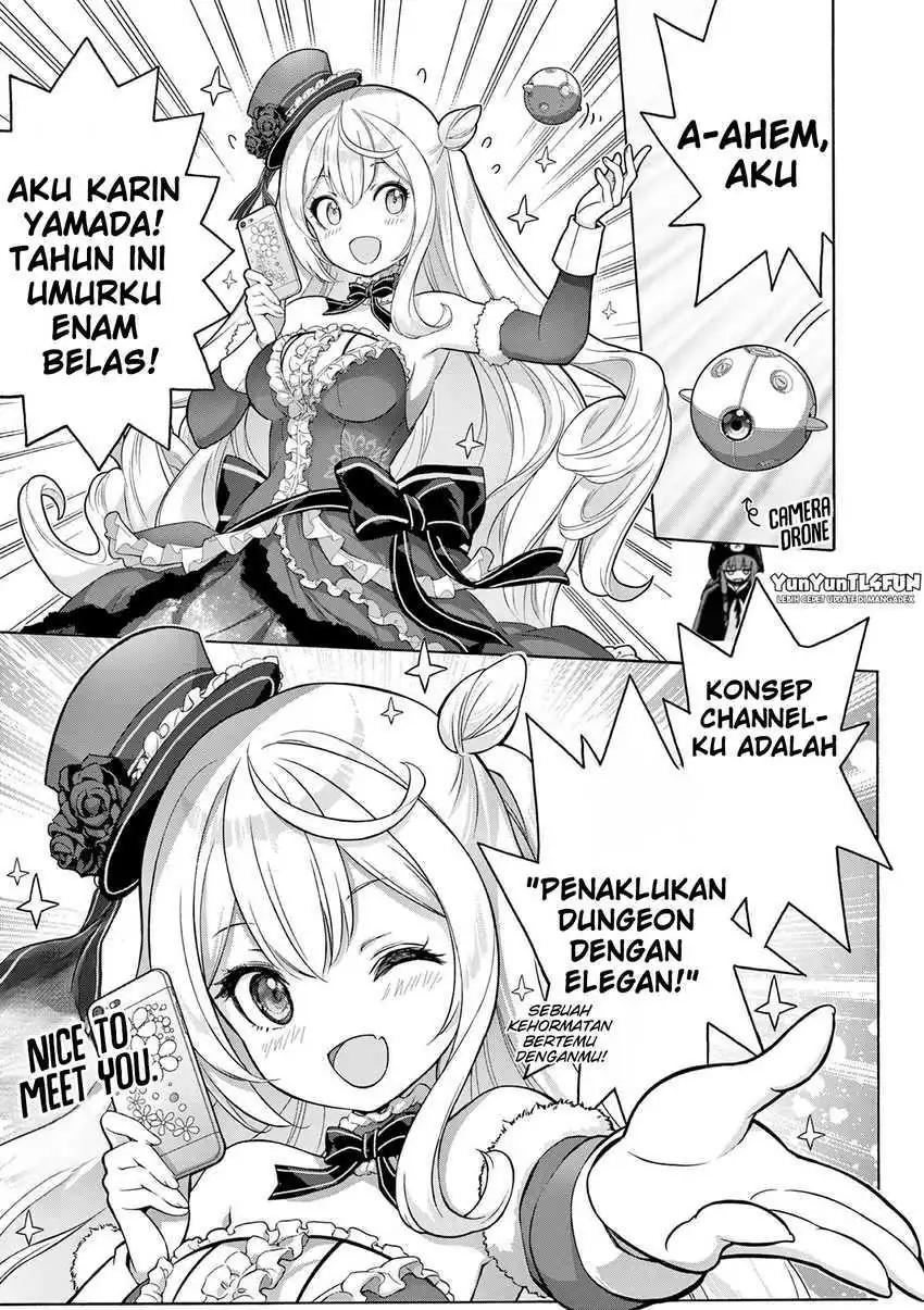 Ojousama-kei Teihen Dungeon Haishinsha, Meiwaku-kei wo Bokottara Bazutte Densetsu ni Nattemasu wa!? chapter 1 halaman 10