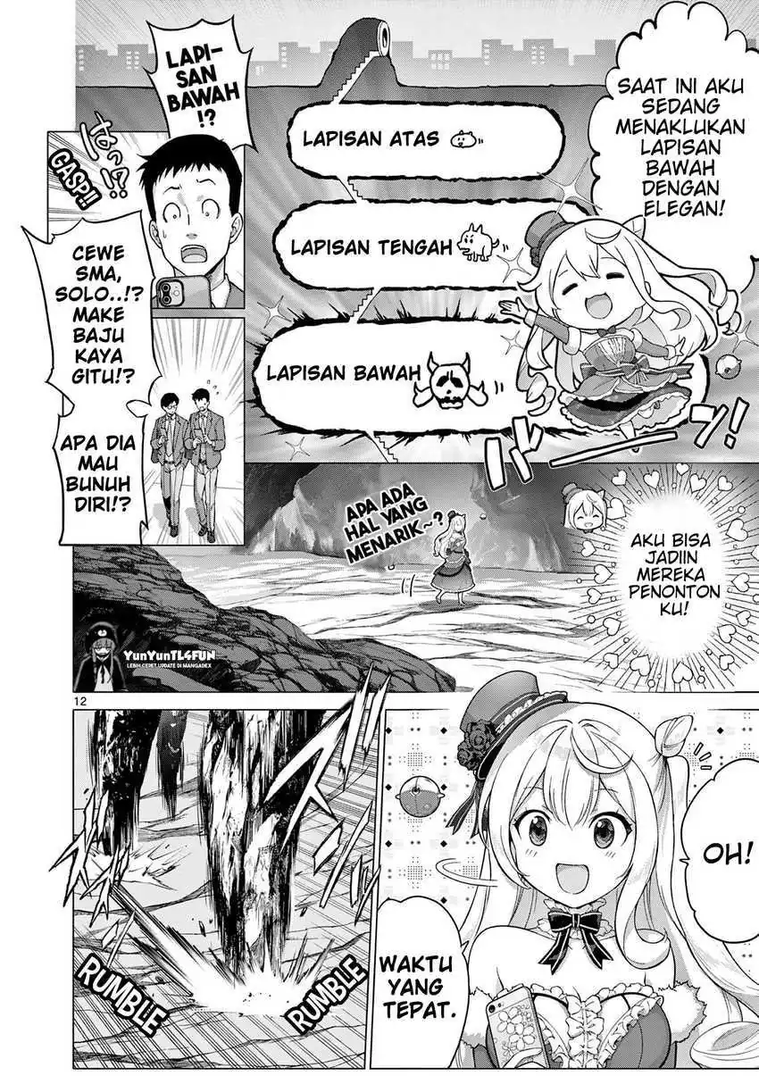 Ojousama-kei Teihen Dungeon Haishinsha, Meiwaku-kei wo Bokottara Bazutte Densetsu ni Nattemasu wa!? chapter 1 halaman 11