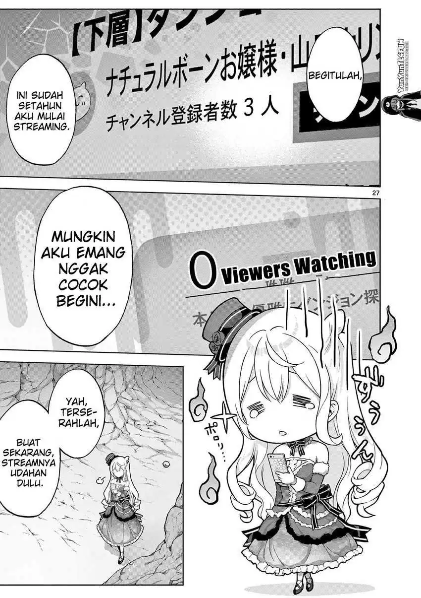 Ojousama-kei Teihen Dungeon Haishinsha, Meiwaku-kei wo Bokottara Bazutte Densetsu ni Nattemasu wa!? chapter 1 halaman 25