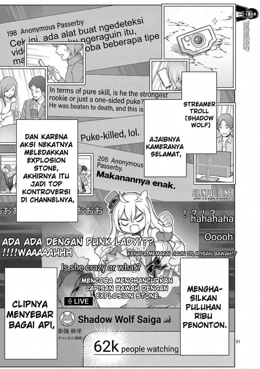 Ojousama-kei Teihen Dungeon Haishinsha, Meiwaku-kei wo Bokottara Bazutte Densetsu ni Nattemasu wa!? chapter 1 halaman 48