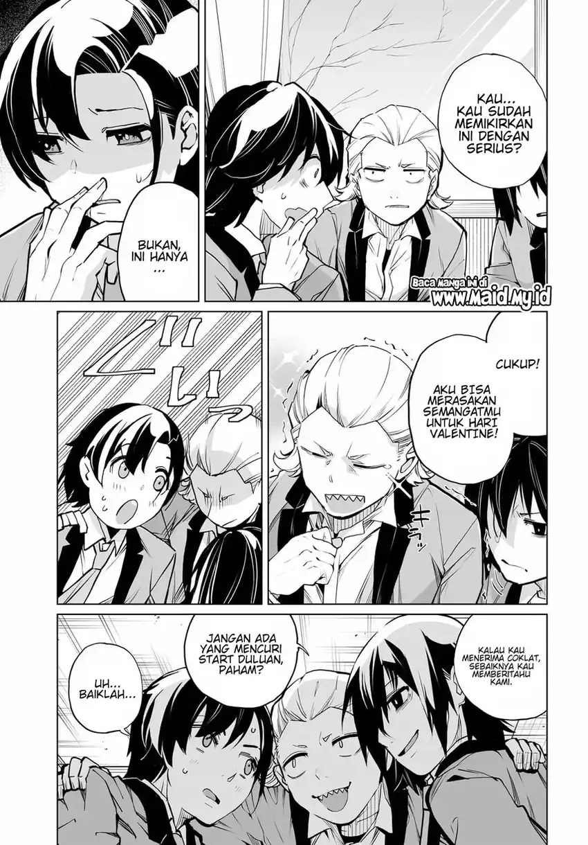 Otoko Girai na Bijin Shimai wo Namae mo Tsugezu ni Tasuketara Ittai Dounaru? chapter 25 halaman 5