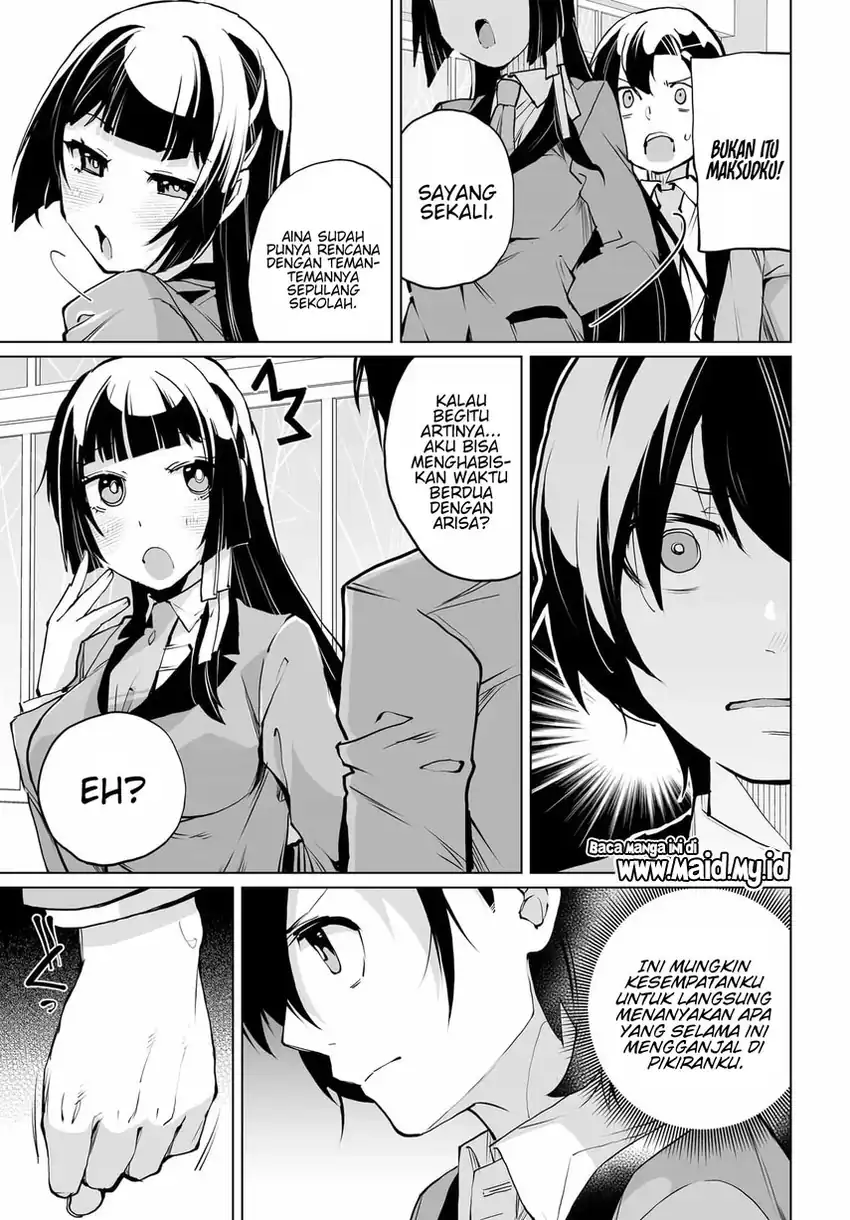 Otoko Girai na Bijin Shimai wo Namae mo Tsugezu ni Tasuketara Ittai Dounaru? chapter 25 halaman 11