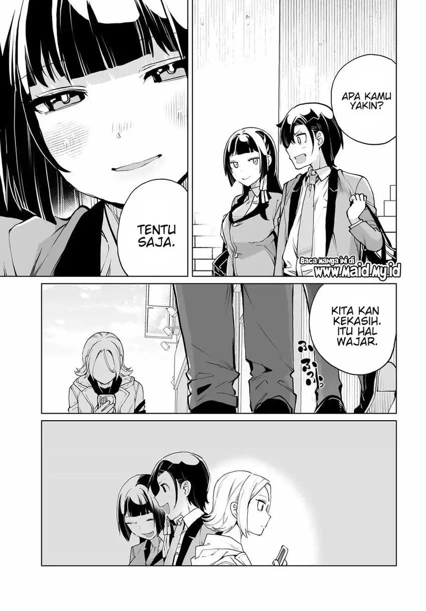 Otoko Girai na Bijin Shimai wo Namae mo Tsugezu ni Tasuketara Ittai Dounaru? chapter 25 halaman 15