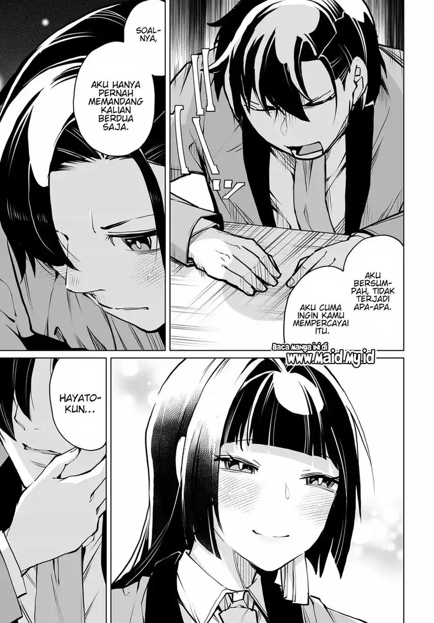 Otoko Girai na Bijin Shimai wo Namae mo Tsugezu ni Tasuketara Ittai Dounaru? chapter 25 halaman 25