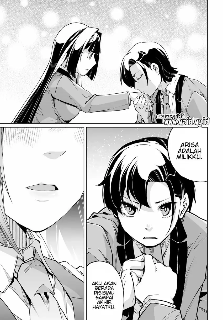Otoko Girai na Bijin Shimai wo Namae mo Tsugezu ni Tasuketara Ittai Dounaru? chapter 25 halaman 27